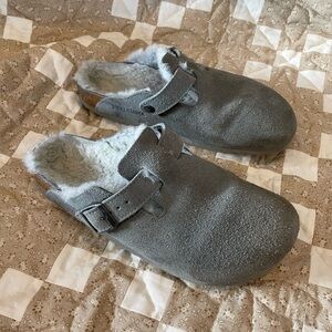 Birkenstock Boston Lined Clogs 39